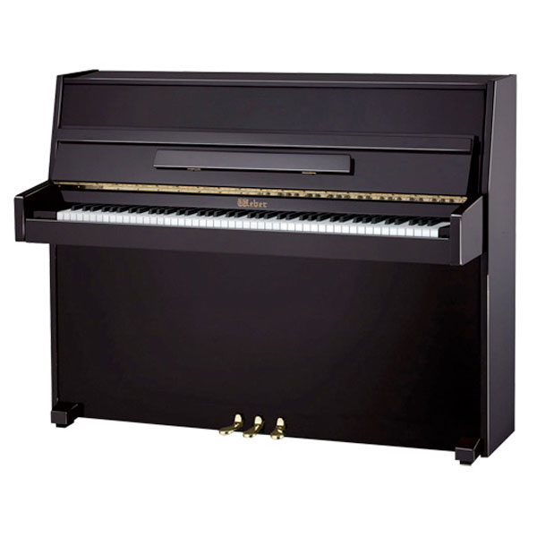 Weber 44" Continental Console Piano in Black for rent