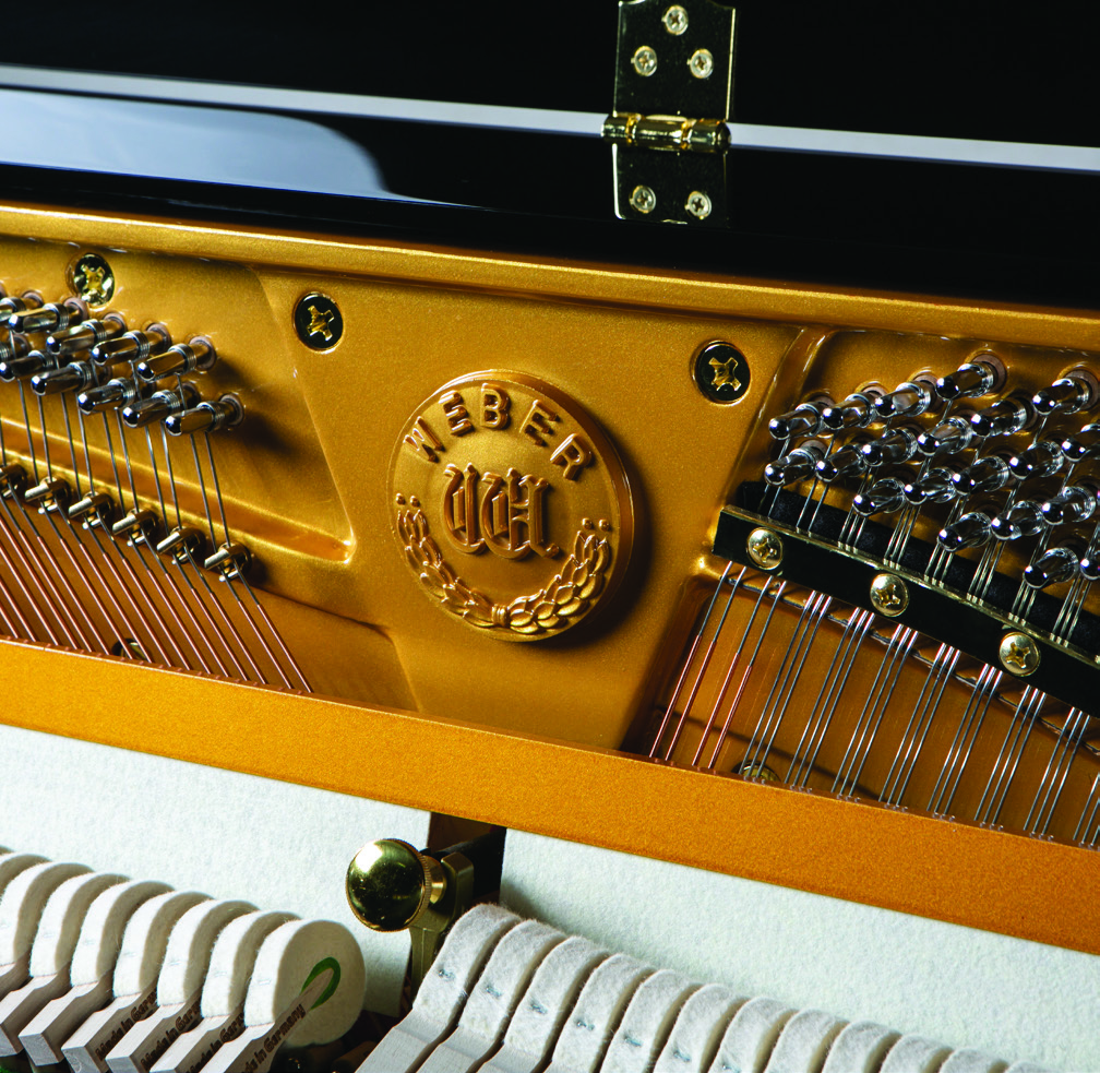 the hammers of a piano