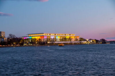The John F. Kennedy Center for the Performing Arts — home of the National Symphony Orchestra and the cultural heart of the nation’s capital.
