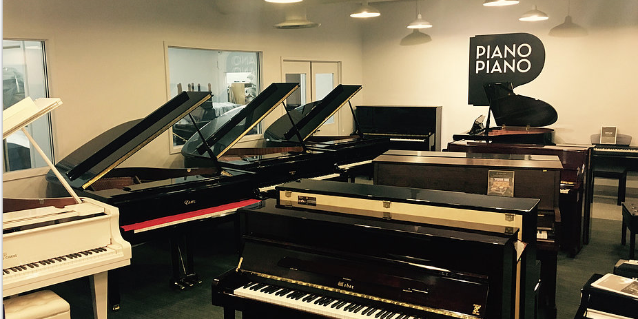 The PianoPiano showroom in midtown Manhattan